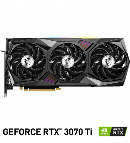 Imagen 2 de 6 de Tarjeta De Video Msi Rtx 3070 Ti Gaming X Trio 8g Gddr6x