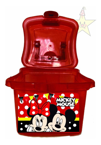  Dulcero Cajita  Mickey Mouse 20pz