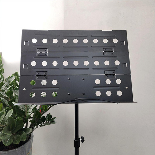 Música Stand Music Book Holder Trípode Altura Resistente