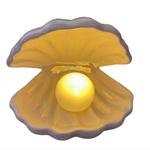 Lámpara De Concha Luz De Noche Led Luz De 140x150x165mm