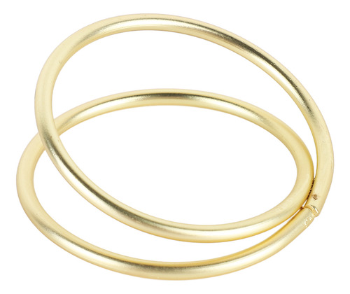 Anillos Para Servilletas, 12 Unidades, En Espiral, De Oro Ma