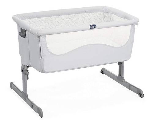 Chicco Cuna Colecho Next2me Light Grey, Color Gris