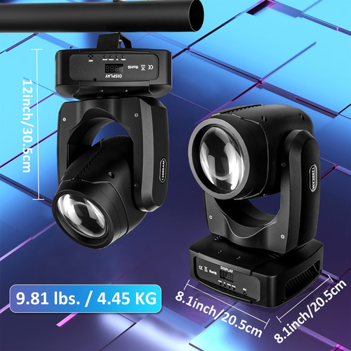 200w Beam Moving Head Light Dmx512 Moving Head Light Dj