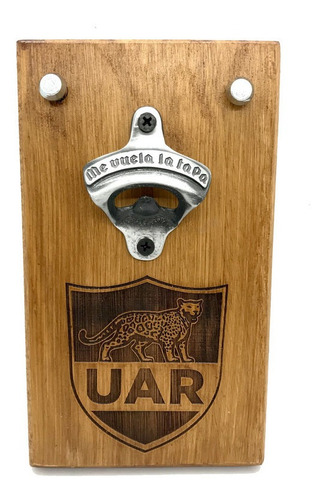 Destapador De Cerveza De Pared Con Imán Uar Pumas Rugby