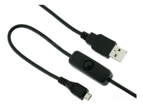 Raspberry Pi Cable Micro Usb Interruptor Encendido Easy