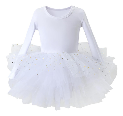 Vestidos De Tutú De Ballet Para Niñas Pequeñas, De Manga