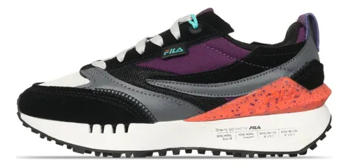 Tenis Fila Renno N Generation 3cm01704019 Negro Dama jr Of