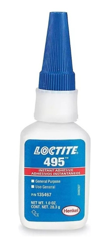 Loctite 495 Adhesivo Instantaneo 20 Grs