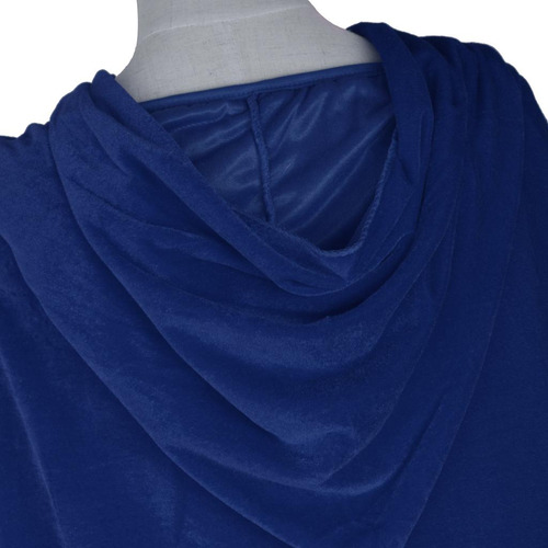 Hombres Con Capucha Azul