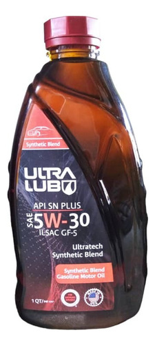 Aceite Ultra Lub 5w-30 Semi Sintetico