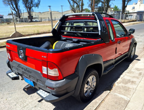 Fiat Strada Adventure Cab Ext 2011 1.6 C/gnc 1era Mno Liq