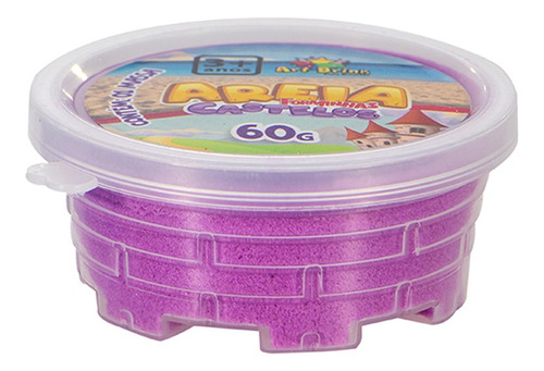 Imagem 5 de 9 de Massa Areia Pote Forminha Castelo Com 60 Gramas Brinquedo