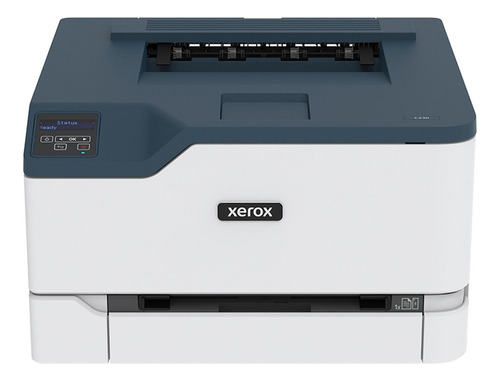Impresora a color simple función Xerox C230/DNI con wifi azul y blanca 110V