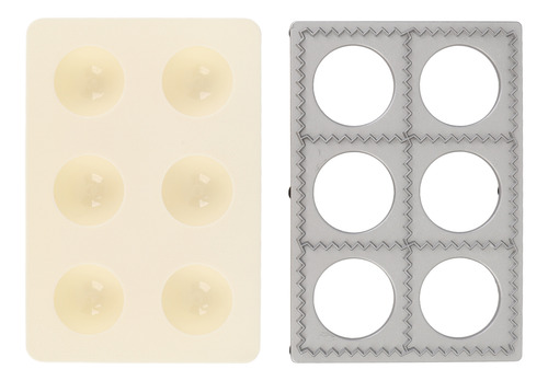 Ferramenta De Prensa De Bandejas Ravioli Maker Com 6 Furos
