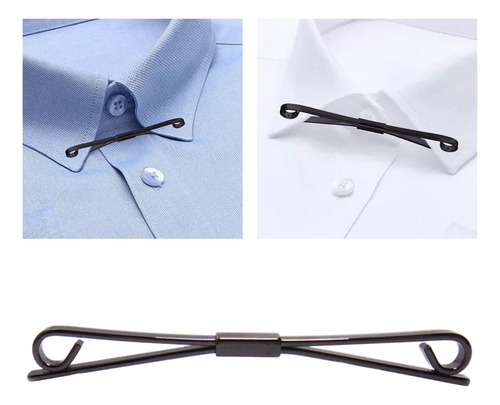 3 Corbata Collar Bar Pin Cravat Broches Clips De Corbata