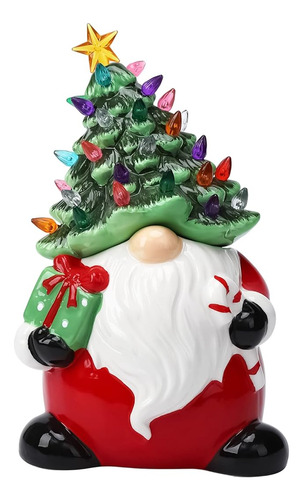 Decoracion De Navidad De Mesa Figura De Papa Noel De Ceramic