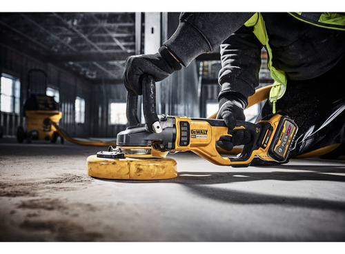 Esmerilhadeira a Bateria Angular 7"- 9" Dewalt, Modelo DCG460B, com Empunhadura, Ferramenta Ideal para Trabalhos em Serralherias, Não Acompanha Bateria e Carregador, 60V