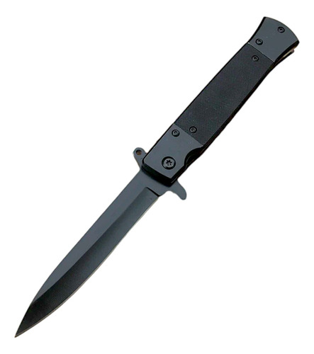 Cuchillo Navaja Tipo Estilete Tactico Militar Plegable 