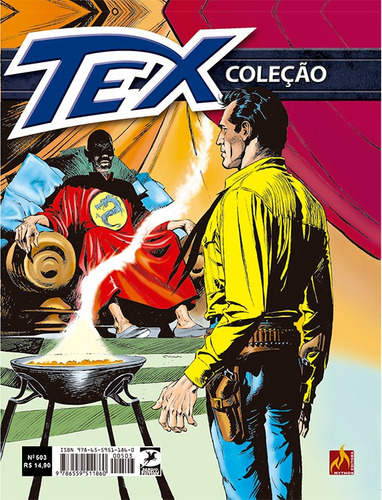 Tex Coleção Nº 503: Ópio, de Nizzi, Claudio. Série Tex Coleção (503), vol. 503. Editora Edições Mythos Eireli,Sergio Bonelli Editore, capa mole em português, 2021