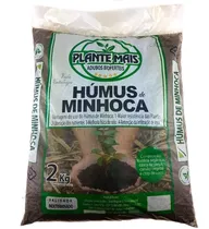 Comprar Húmus De Minhoca 2kg Plantio E Cultivo Jardim Horta Terra