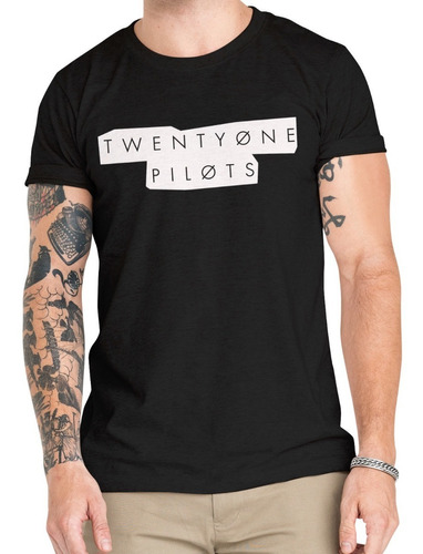 Polera Twenty One Pilots Algodón 100% Organico Mus58