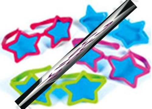 Lentes Jumbo Plástico Lentesote Estrella Colores Surtidos