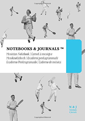 Cuaderno De Musica Notebooks & Journals Tenis -coleccion Vin