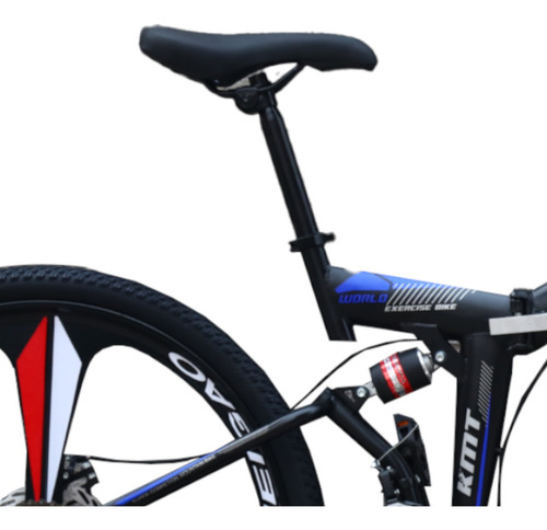 Bicicleta Aro 26 Dobrável Easyfold 21v Roda Magnésio Wct Fit Cor Preto