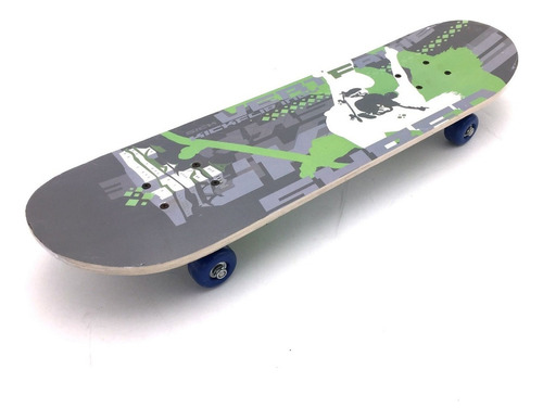 Skate Grande De Madera Con Diseño - Giro Didáctico