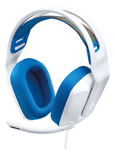 Auriculares Gamer Alambricos Logitech G Series G335 981-001023 Color Blanco