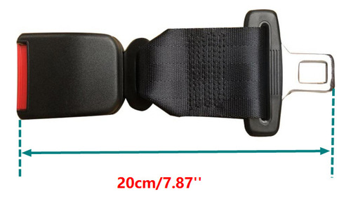 So Hebillas De Extensión Del Cinturón De Seguridad De