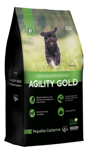 Agility Gold Peq Cachorros1.5kg