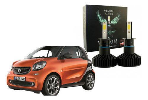 Luces Cree Led 20000lm Venom Smart Fortwo (instalacióntc)