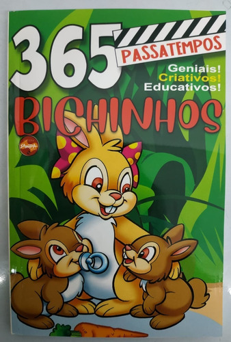 Passatempo Infantil - 365 Atividades Bichinhos