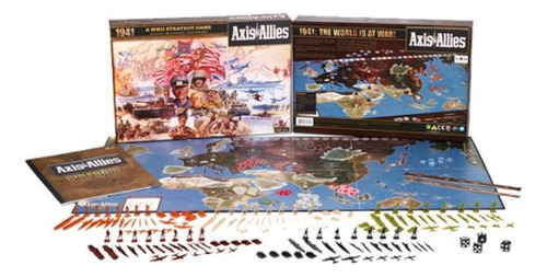 Juego De Mesa Avalon Hill Axis And Allies 1941, Multicolor