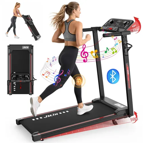 Jmjn Esteira Fitness Esteira Elétrica Ergométrica 14km Dobrável Fitne