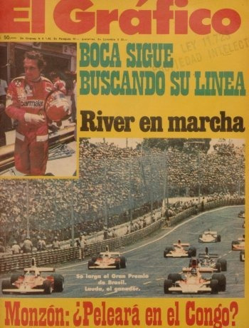 El Grafico 2938 Niki Lauda   Gano Interlagos Niki