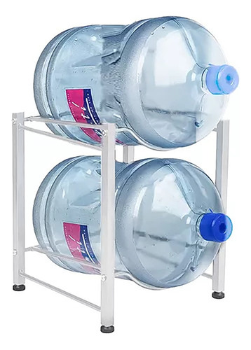 Rack Estante Organizador 2 Botellones Bidones De Agua 20l 