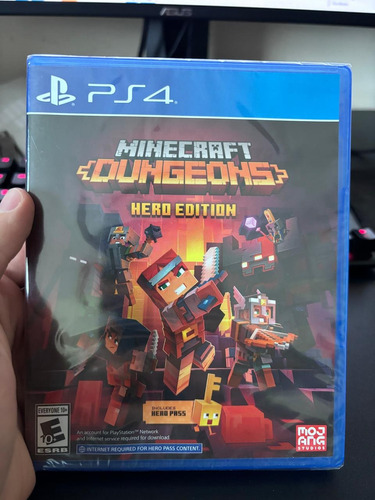 Minecraft Dungeons Hero Edition Ps4 Nuevo (Usado)