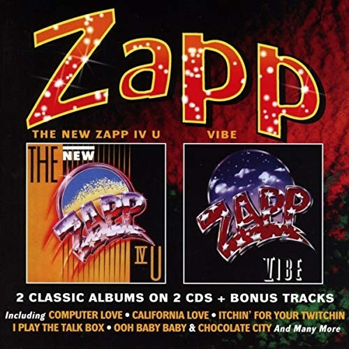 Zapp New Zapp Iv U / Vibe Deluxe Edition Uk Import  Cd X 2