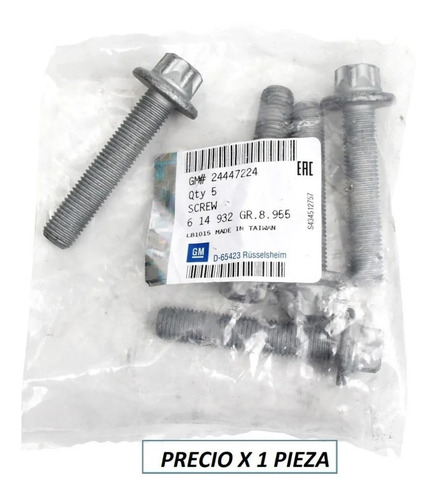 Perno Polea Cigüeñal Chevrolet Trax 1.8 2013 A 2020 Gm Parts