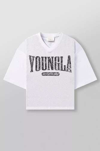 De, Camiseta Corta Playera Varsity Camo