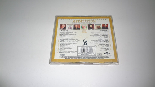Cd Musica Clasica Para Meditacion Disco Doble. Made Italy