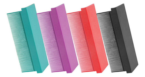 3 Paquete De 3-4 Peines Alisadores De Peluquero, 3 Piezas