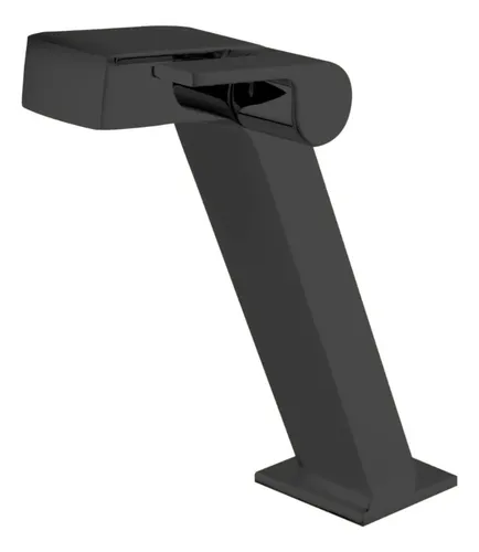 Torneira Para Banheiro Home Neth Black Trend 1/4 Volta Metal Preto