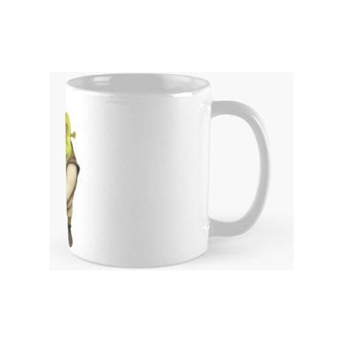 Taza Shrek Y Burro Calidad Premium