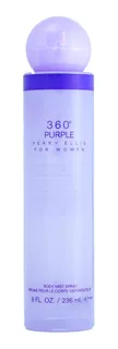 Perry Ellis 360 Purple 236ml Body Mist Para Mujer