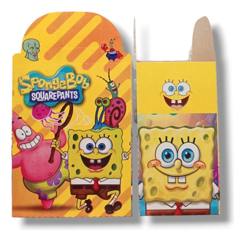 Bob Esponja Kit Fiestas De Cumpleaños Cajas+vasos+platos 40p Bob Esponja Bob Esponja Bob Esponja