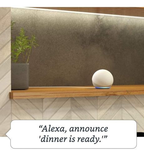 Echo Dot 4 Generación Alexa, Asistente De Voz Inteligente