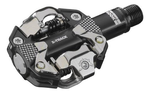 Pedal Mtb Look X-track Cinza, Compatível C/ Taco Shimano Spd